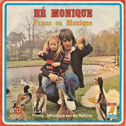 Frans Biezen En Monique Schouw - Hé Monique (B) 36536 Vinyl Singles VINYLSINGLES.NL