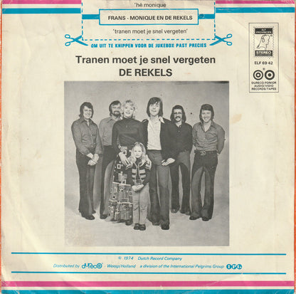 Frans Biezen - Hé Monique Vinyl Singles Vinyl Zeer Goed / Hoesje Goed "VINYLSINGLES.NL"