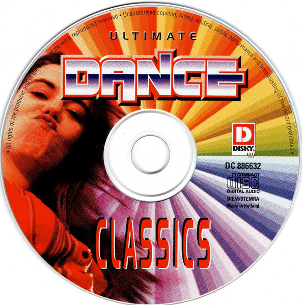 Various - Ultimate Dance Classics (CD) Compact Disc Goede Staat
