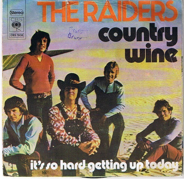Raiders - Country Wine Vinyl Singles VINYLSINGLES.NL