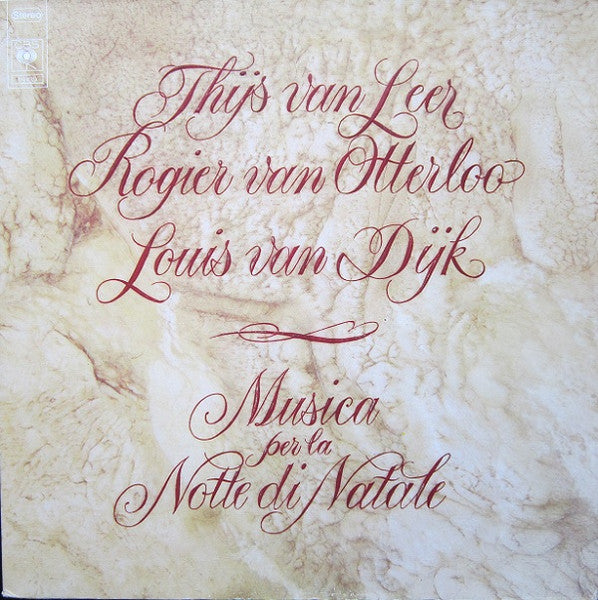 Thijs van Leer - Musica Per La Notte Di Natale (LP)