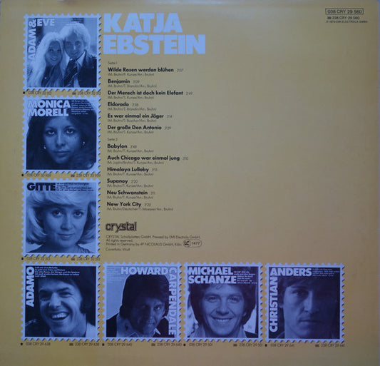 Katja Ebstein - Katja Ebstein (LP) Vinyl LP Media VG+ / Sleeve G+