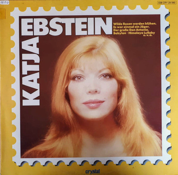 Katja Ebstein - Katja Ebstein (LP) Vinyl LP Vinyl Very Good (VG) <br> Hoes Good Plus (G+)