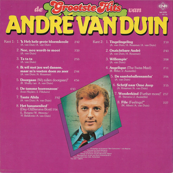 André van Duin - De Grootste Hits Van André Van Duin (LP)