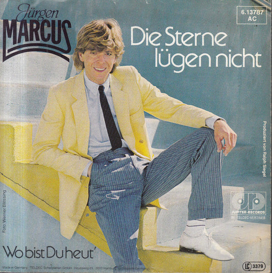 Jürgen Marcus - Die Sterne Lügen Nicht 36091 Vinyl Singles Goede Staat