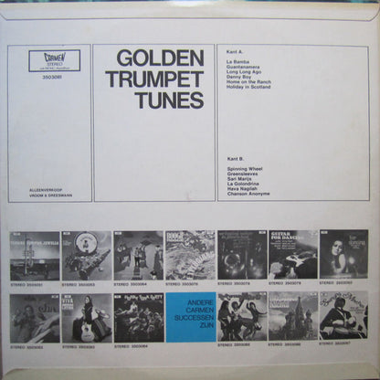 Pete Rankon - Golden Trumpet Tunes (LP) Vinyl LP Vinyl Very Good (VG) <br> Hoes Good Plus (G+)