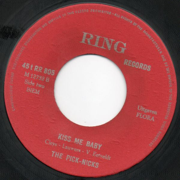 Picknicks - I Am Alone Vinyl Singles Vinyl Very Good (VG) <br> Hoes Generic