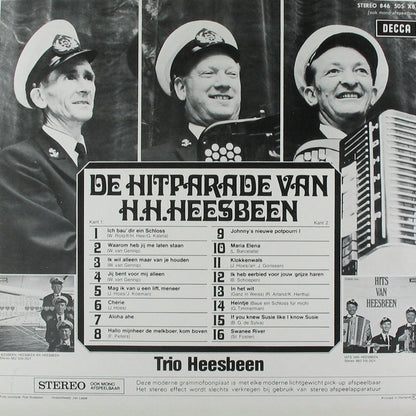 Trio Heesbeen - De Hitparade Van H.H. Heesbeen (LP) Vinyl LP Vinyl Very Good (VG) <br> Hoes Good Plus (G+)