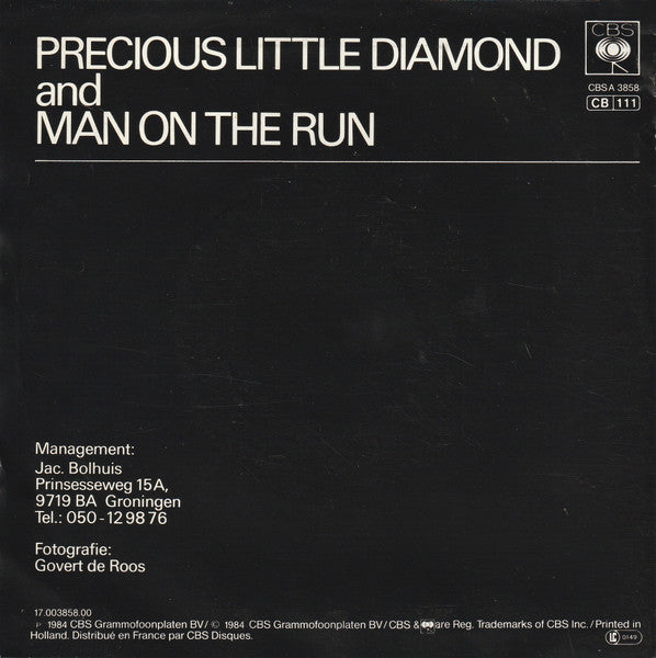 Fox The Fox - Precious Little Diamond Vinyl Singles Vinyl Very Good (VG) <br> Hoes Good Plus (G+)