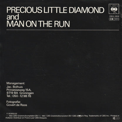 Fox The Fox - Precious Little Diamond Vinyl Singles Vinyl Very Good (VG) <br> Hoes Good Plus (G+)