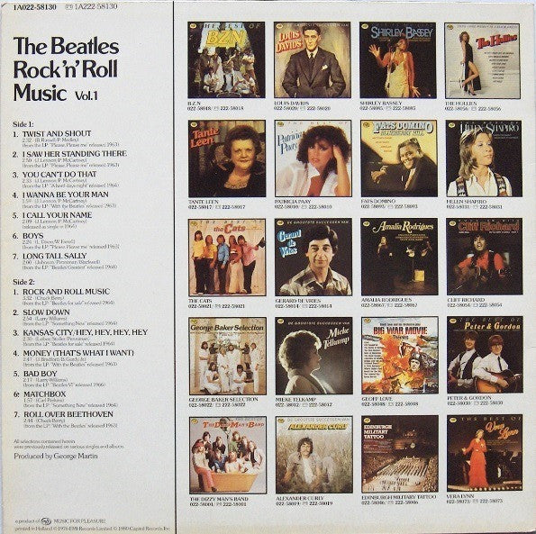 Beatles - Rock 'n' Roll Music, Volume * (LP) Vinyl LP Vinyl Very Good (VG) <br> Hoes Good Plus (G+)