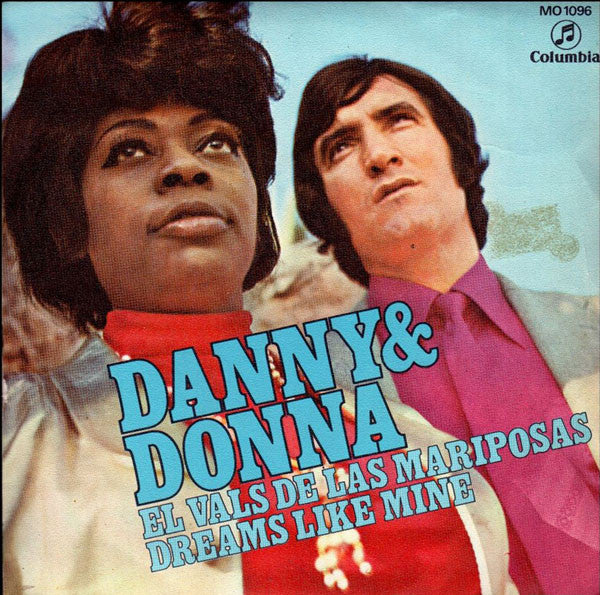 Danny Daniel & Donna Hightower - El Vals De Las Mariposas Vinyl Singles Vinyl Very Good (VG) <br> Hoes Good Plus (G+)