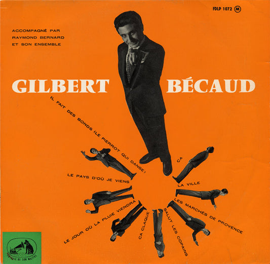 Gilbert Bécaud - Gilbert Bécaud (10") Vinyl LP 10" Media VG / Sleeve G