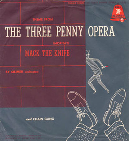 Sy Oliver And His Orchestra - Moritat Vinyl Singles Vinyl Very Good (VG) <br> Hoes Good Plus (G+)