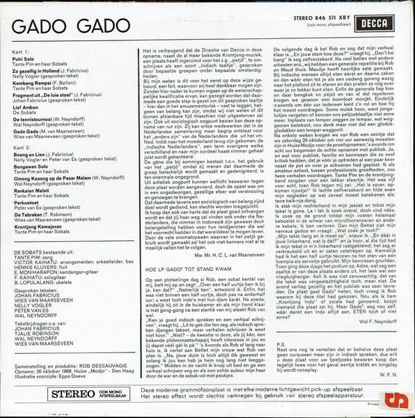 Various - Gado Gado (LP) 50221 Vinyl LP VINYLSINGELS.NL