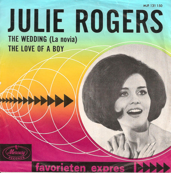 Julie Rogers - The Wedding (La Novia) 40047 Vinyl Singles Vinyl Goed / Hoes Goed