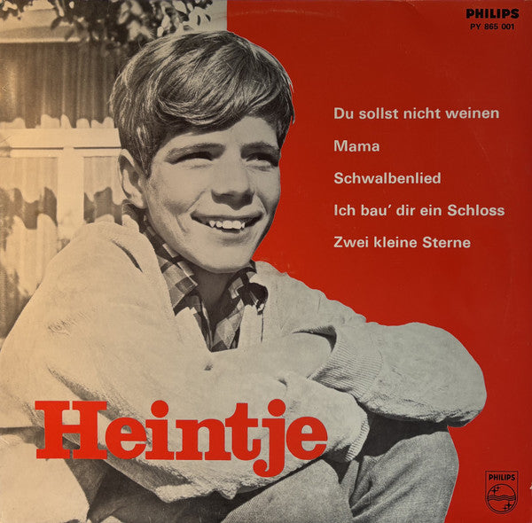 Heintje - Heintje (LP) Vinyl LP Vinyl Very Good (VG) <br> Hoes Good Plus (G+)