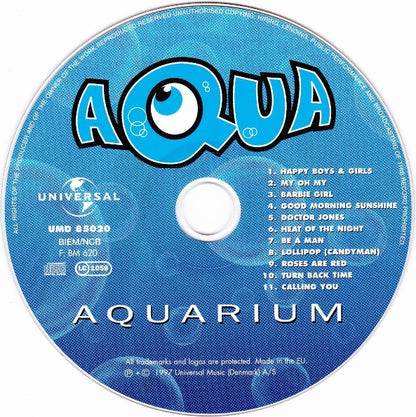 Aqua - Aquarium (CD) Compact Disc Goede Staat