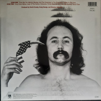 David Crosby - Oh Yes I Can (LP) Vinyl LP Vinyl Very Good (VG) <br> Hoes Good Plus (G+)