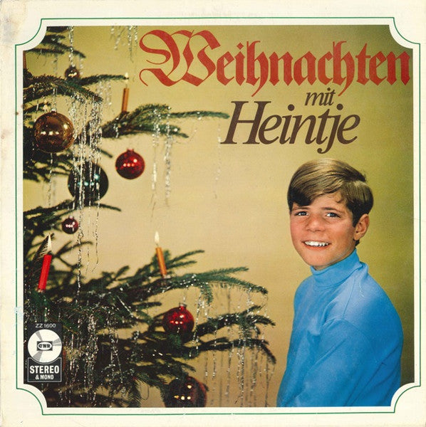 Heintje - Weihnachten Mit Heintje (LP) Vinyl LP Vinyl Zeer Goed / Hoesje Goed "VINYLSINGLES.NL"
