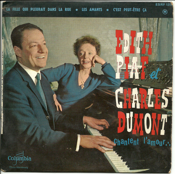 Edith Piaf et Charles Dumont - Chantent L'amour Vinyl Singles Vinyl (VG) <br> Hoes (G+)