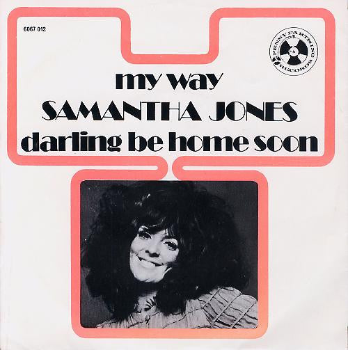 Samantha Jones - My Way (Comme D'Habitude) 38353 Vinyl Singles Goede Staat