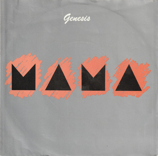 Genesis - Mama Vinyl Singles Vinyl Very Good (VG) <br> Hoes Good Plus (G+)