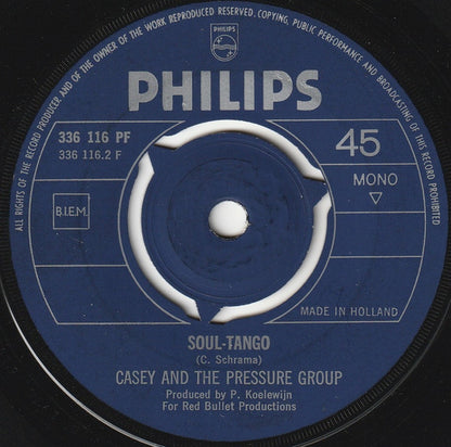 Casey And The Pressure Group - Venus Vinyl Singles