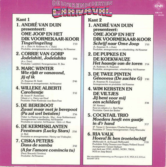 Various - De Daverende Dertien Carnaval (LP) 97-46897