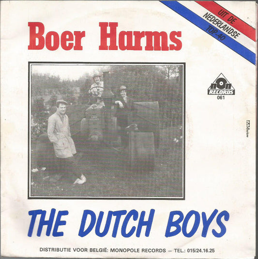 Dutch Boys - Boer Harms 38918 (B) Vinyl Singles Goede Staat