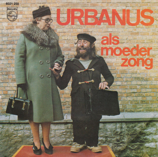 Urbanus - Als Moeder Zong 19142 Vinyl Singles Zeer Goede Staat