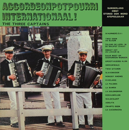 Three Captains - Accordeonpotpourri Internationaal (LP) 48746