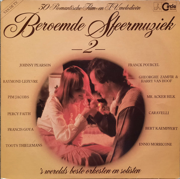 Various - Beroemde Sfeermuziek 2 - 30 Romantische Film- En T.V. Melodieën (LP) Vinyl LP Dubbel Vinyl Very Good (VG) <br> Hoes Good Plus (G+)