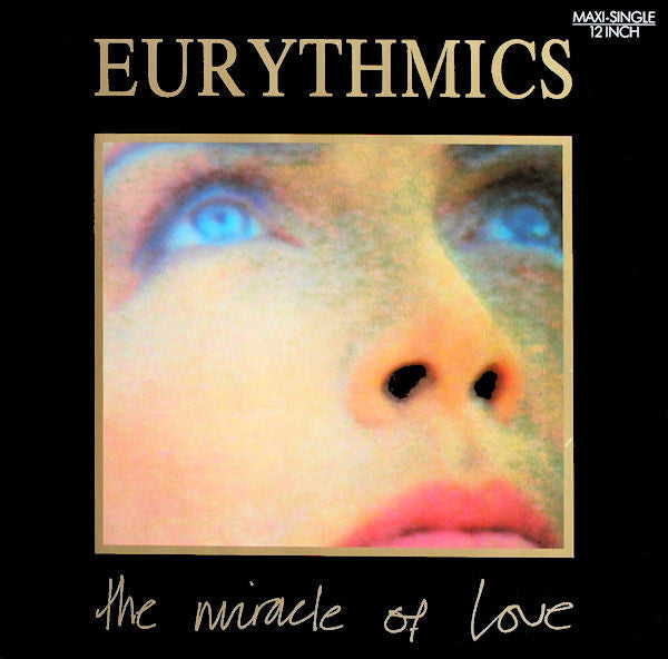 Eurythmics - The Miracle Of Love (Maxi-Single) Vinyl LP Vinyl Zeer Goed / Hoesje Goed "VINYLSINGLES.NL"