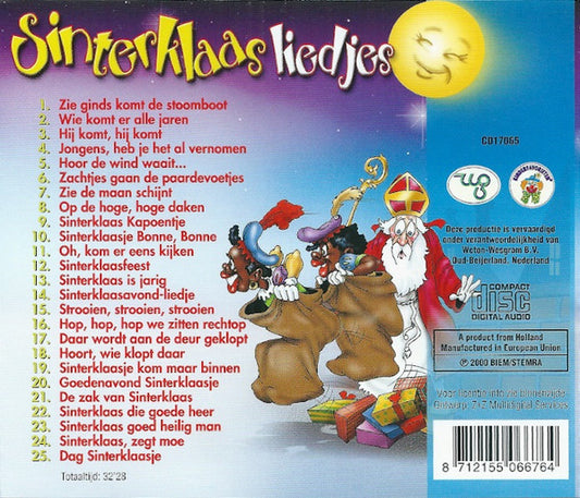 Gouden Nachtegaaltjes - Sinterklaasliedjes (CD) Compact Disc Goede Staat "VINYLSINGLES.NL"