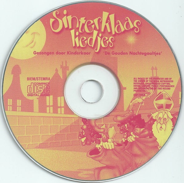 Gouden Nachtegaaltjes - Sinterklaasliedjes (CD) Compact Disc Goede Staat