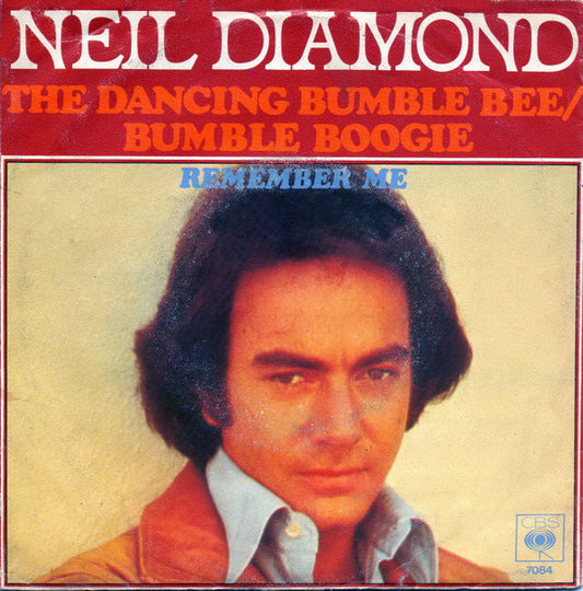 Neil Diamond - The Dancing Bumble Bee / Bumble Boogie Vinyl Singles Vinyl Very Good (VG) <br> Hoes Good Plus (G+)
