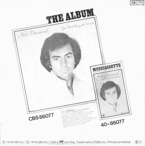 Neil Diamond - The Dancing Bumble Bee / Bumble Boogie Vinyl Singles Vinyl Very Good (VG) <br> Hoes Good Plus (G+)