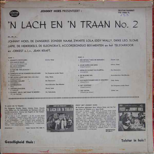 Various - n Lach En 'n Traan No. 2 (LP) 50726 Vinyl LP Goede Staat
