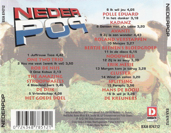 Various - Nederpop (CD) Compact Disc Goede Staat
