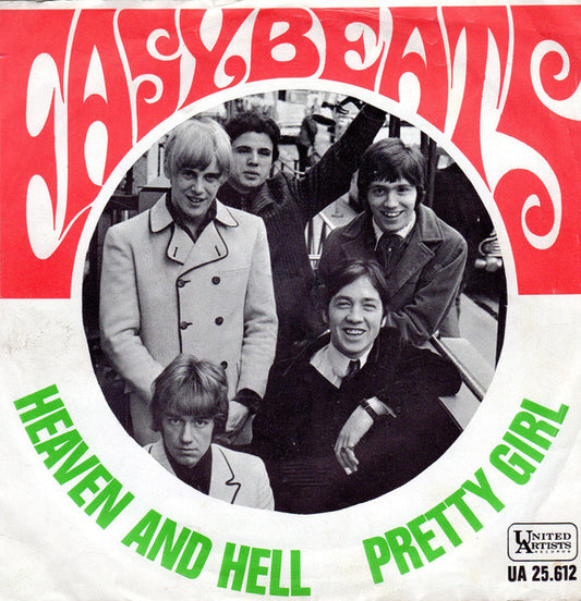 Easybeats - Heaven And Hell Vinyl Singles Vinyl Very Good (VG) <br> Hoes Good Plus (G+)