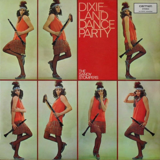 Sandy Stompers - Dixieland Dance Party (LP) 50398 Vinyl LP Goede Staat