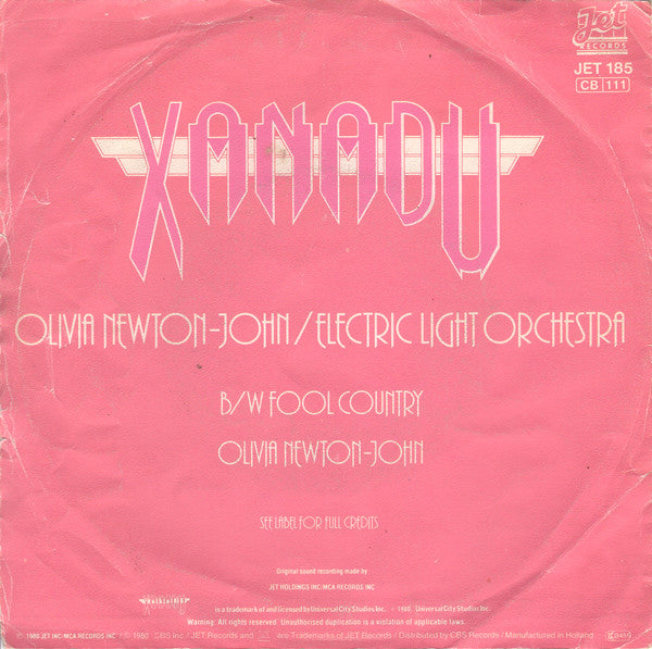 Olivia Newton-John, Electric Light Orchestra - Xanadu 38551 Vinyl Singles VINYLSINGLES.NL