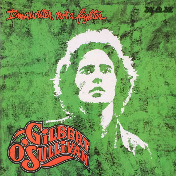 Gilbert O'Sullivan - I'm A Writer, Not A Fighter (LP) Vinyl LP Vinyl Very Good (VG) <br> Hoes Good Plus (G+)
