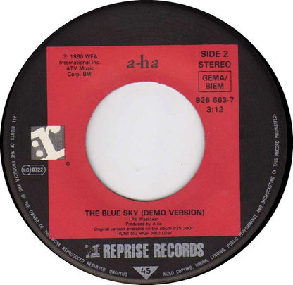 a-ha - Hunting High And Low (Remix) Vinyl Singles Vinyl Goed / Hoes Generic