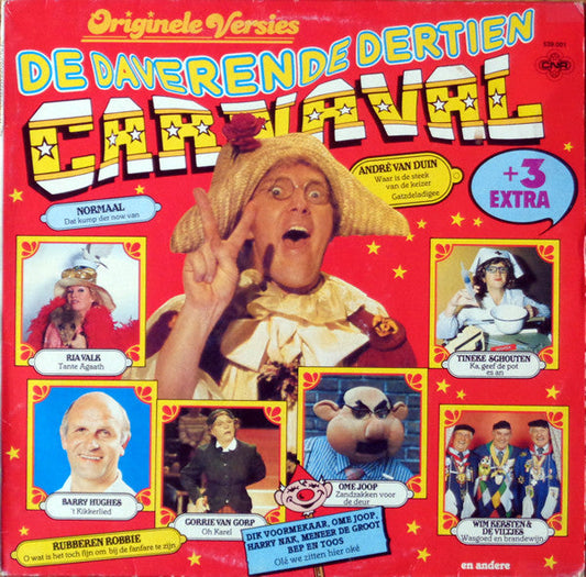 Various - De Daverende Dertien Carnaval + 3 Extra (LP) 50979 Vinyl LP Goede Staat