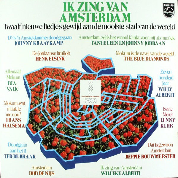 Various - Ik Zing Van Amsterdam (LP) 48945 Vinyl LP Goede Staat