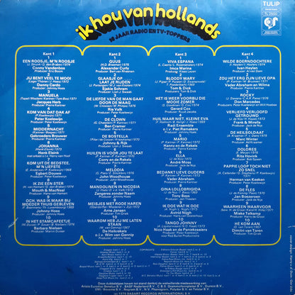 Various - Ik Hou Van Hollands - 10 Jaar Radio En TV-Toppers (LP) (B-keus) Vinyl LP Dubbel Vinyl Redelijk / Hoes Goed