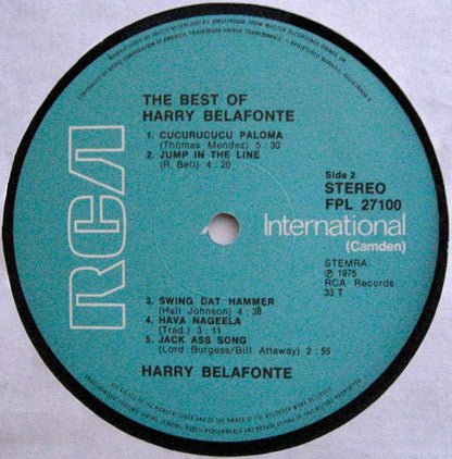 Harry Belafonte - The Best Of Harry Belafonte (LP) 49904 Vinyl LP Dubbel Goede Staat