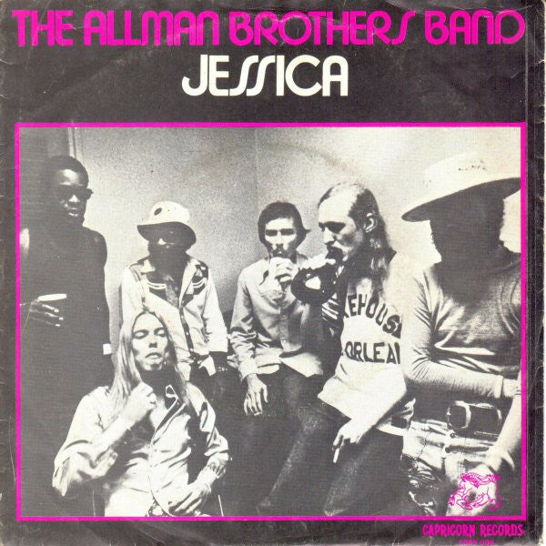 Allman Brothers Band - Jessica Vinyl Singles Vinyl Goed / Hoes Sticker